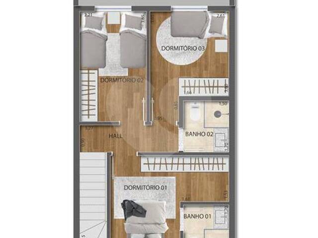 #REO892606 - Casa em condomínio para Venda em Poá - SP