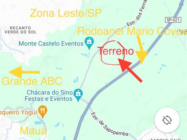#REO972136 - Terreno para Venda em Suzano - SP